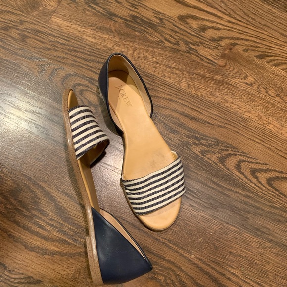 J Crew peep toe sandals - Picture 3 of 6